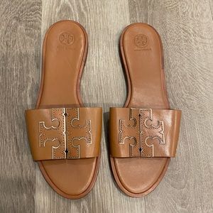 Tory Burch Double T Ines Slides